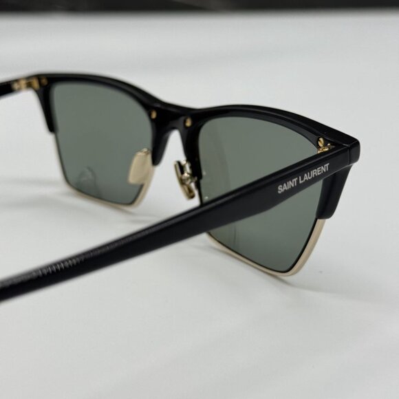 NEW SL767 001 SAINT LAURENT SUNGLASSES BLACK GREEN EYEWEAR SAINT LAURENT  SL 767 main image 8